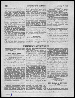 EXTENSIONS of REMARKS January 3, 1980 Nual Report of the Corporation for Fiscal Year Harbor, Wis., in Response to a Resolution by PETITIONS, ETC