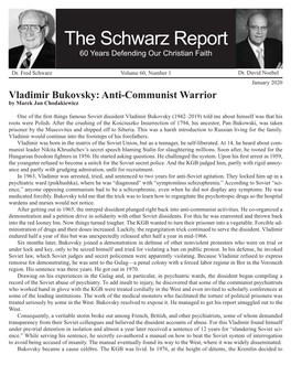 Vladimir Bukovsky: Anti-Communist Warrior by Marek Jan Chodakiewicz