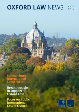 Oxford Law News 2013