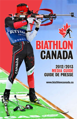 2012/2013 Media Guide Guide De Presse