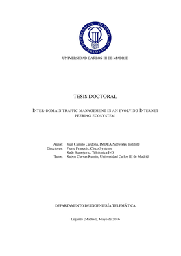 Tesis Doctoral