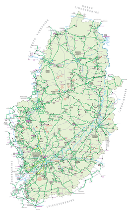 Nottinghamshire County Bus Network Map [PDF]