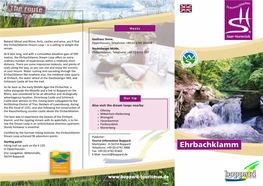 Ehrbachklamm Dream Loop – in a Setting to Delight the Senses