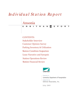 Individual Station Report