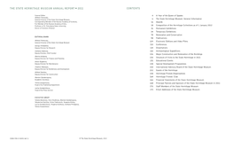 Contents the State Hermitage Museum Annual Report 2011