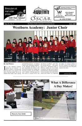 Westboro Academy: Junior Choir