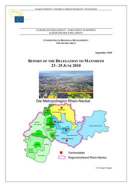 Committee on Regional Development - the Secretariat