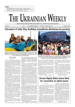 The Ukrainian Weekly 2011, No.5