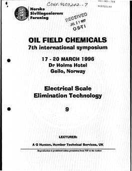 Electronic Scale Elimination Technology