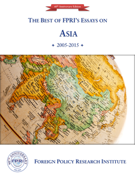 The Best FPRI Essays on Asia 2005-2015