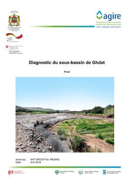 Diagnostic Du Sous-Bassin De Ghdat