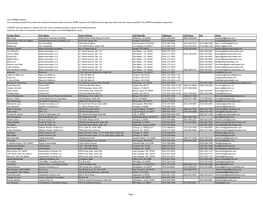 List of OPEB Actuaries (PDF)