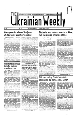 The Ukrainian Weekly 1991