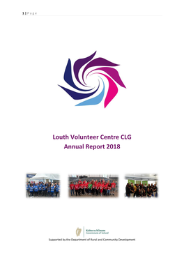 Louth Volunteer Centre CLG Annual Report 2018