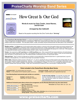 How Great Is Our God (Preview Only)