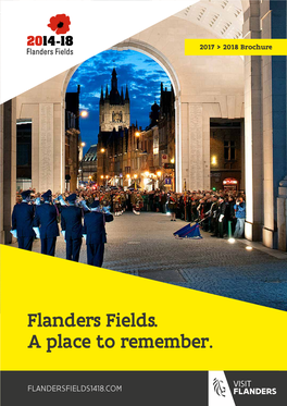 Flanders Fields. a Place to Remember