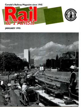 Canada's Railway Magazine Since 1945 JANUARY 1995