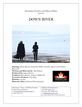 Down River PRESS KIT Finaloct1