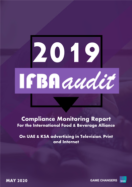Compliance Monitoring Report for the International Food & Beverage Alliance
