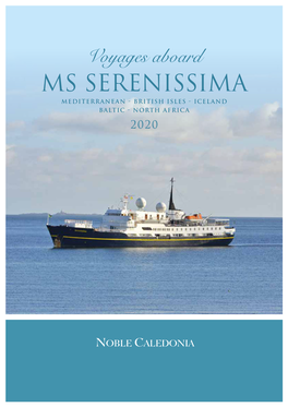 MS SERENISSIMA MEDITERRANEAN - BRITISH ISLES - ICELAND BALTIC - NORTH AFRICA 2020 Puffins Oban