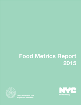 Food Metrics Report 2015