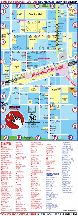 Kichijoji.ENGLISH.Map.Pdf