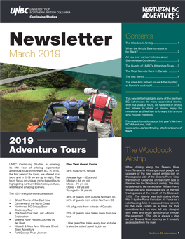 Newsletter the Woodcock Airstrip