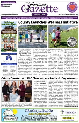 County Launches Wellness Initiative