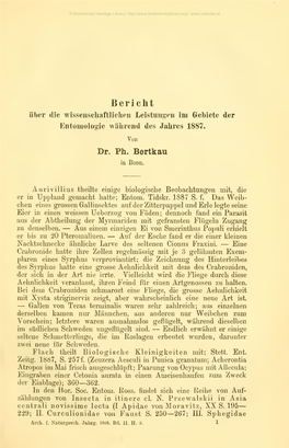 Archiv Für Naturgeschichte