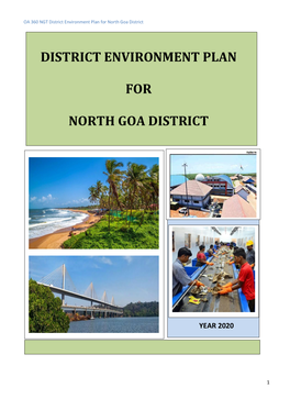OA 360 NGT District Environment Plan for North Goa District
