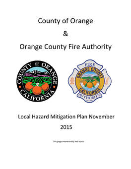 County of Orange & Orange County Fire Authority