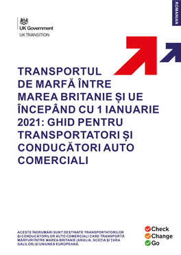 Transportul De Mărfuri Între Marea Britanie Și UE