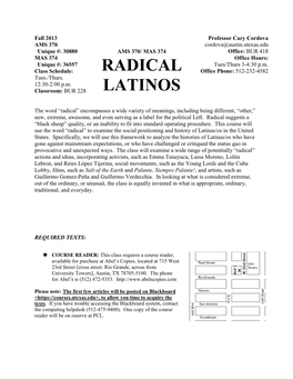 Radical Latinos