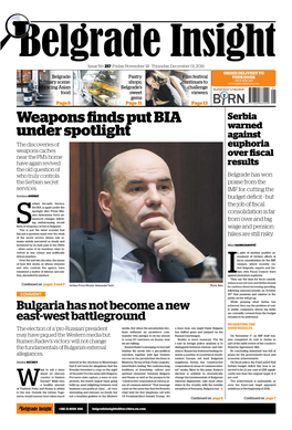 Weapons Finds Put BIA Under Spotlight