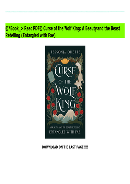 ©*Book > Read PDF© Curse of the Wolf King: a Beauty and the Beast