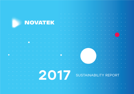 2017 SUSTAINABILITY REPORT SUSTAINABILITY REPORT 2017 Contents 2 Contents