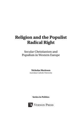 Religion and the Populist Radical Right