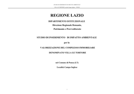 La Prcocedura Di Valutazione D'impatto Ambientale