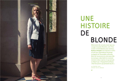 Une Histoire De Blonde