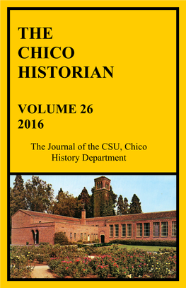 The Chico Historian