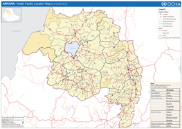 AMHARA: Health Facility Location Map(As of 02 April 2013)