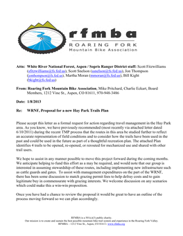 RFMBA Is a 501(C)(3) Public Charity