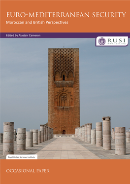 EURO-MEDITERRANEAN SECURITY Moroccan and British Perspectives