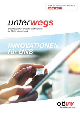 INNOVATIONEN Für UNS EDITORIAL