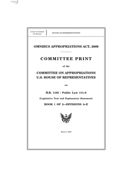 Committee Print