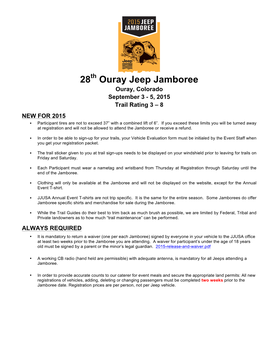 28 Ouray Jeep Jamboree