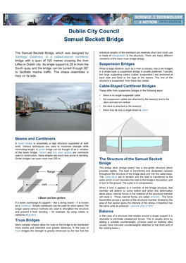 Dublin City Council Samuel Beckett Bridge