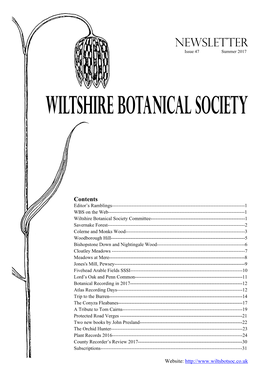 Wiltshire Botanical Society