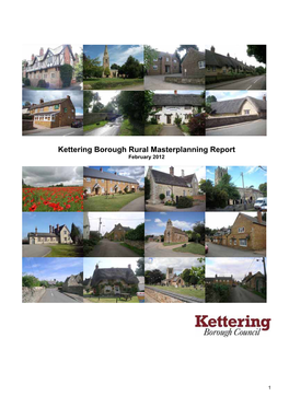 Kettering Borough Rural Masterplanning Report February 2012