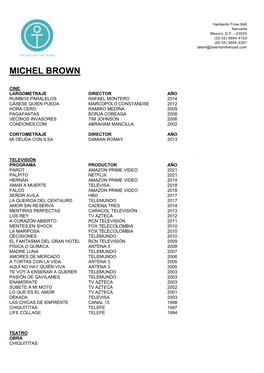 Michel Brown